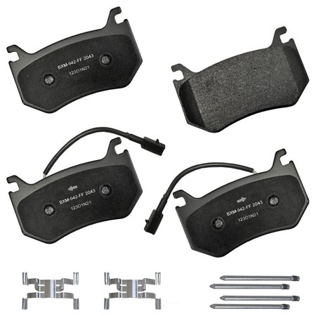 STOP BY BENDIX Stop Sbm2043 Stop Semi-Metallic Brake Pad SBM2043